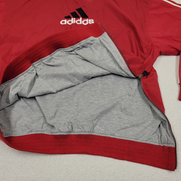 Men's adidas Athletic Warm Up Pullover Jacket - Picture 7 of 11